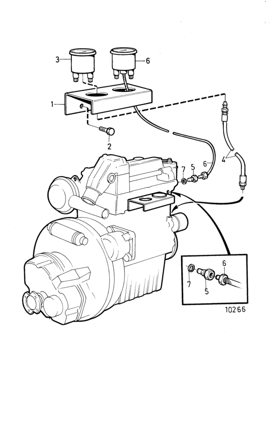 Схема узла Electrical System And Instruments Для Volvo Penta 2003
