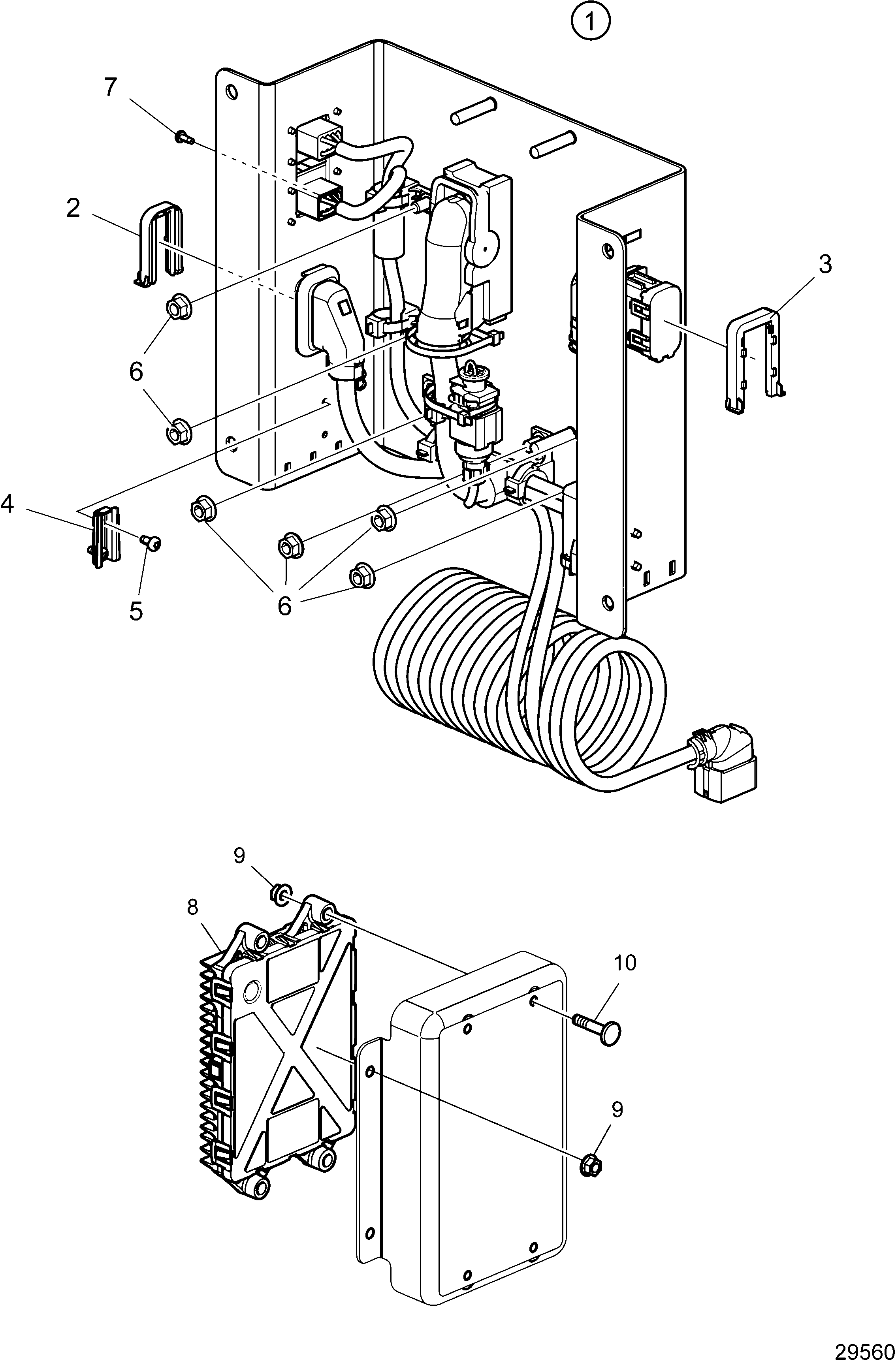 Схема узла Scr. Control System