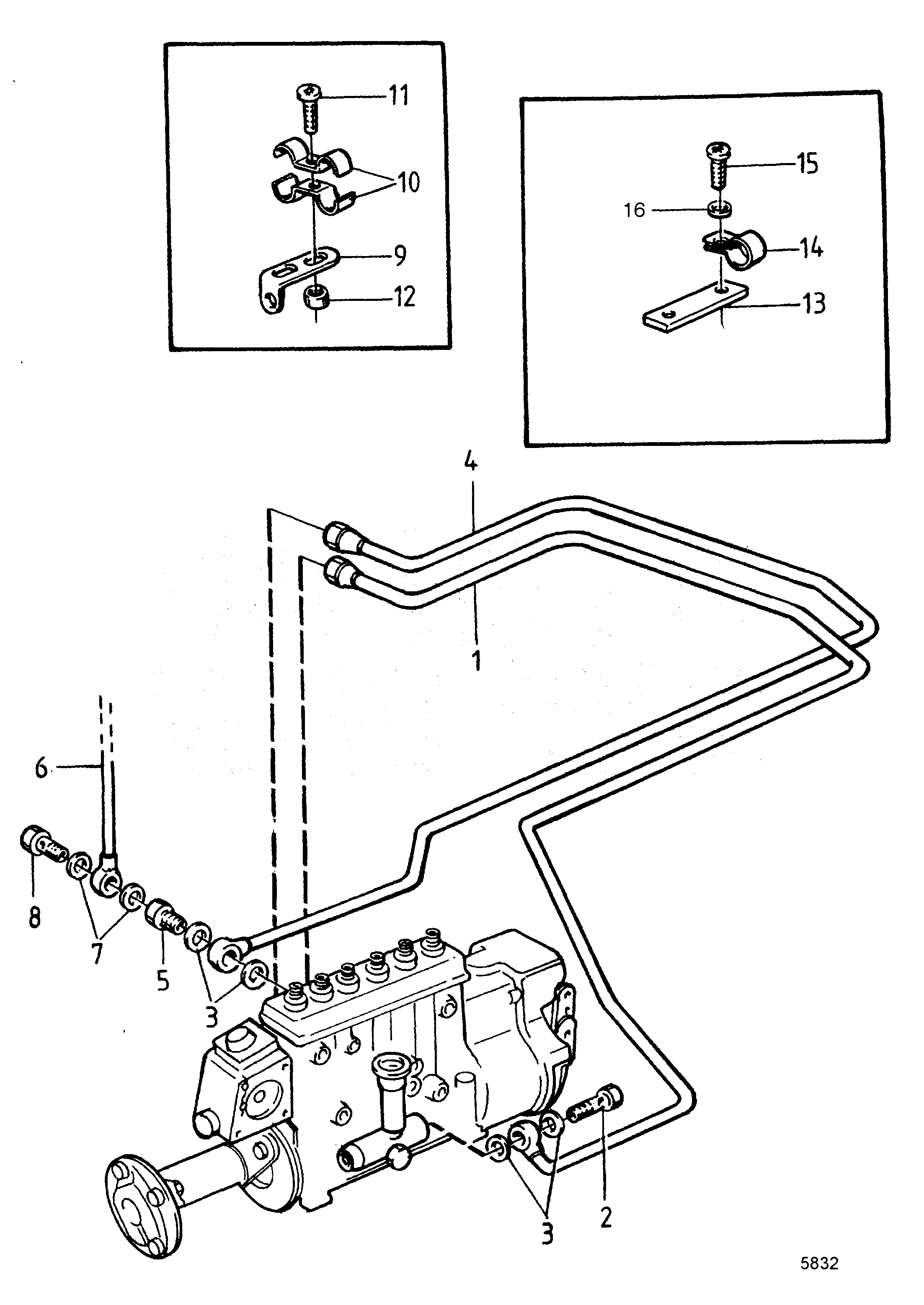Схема узла Fuel Pipes-Fuel Tank Spec.867578