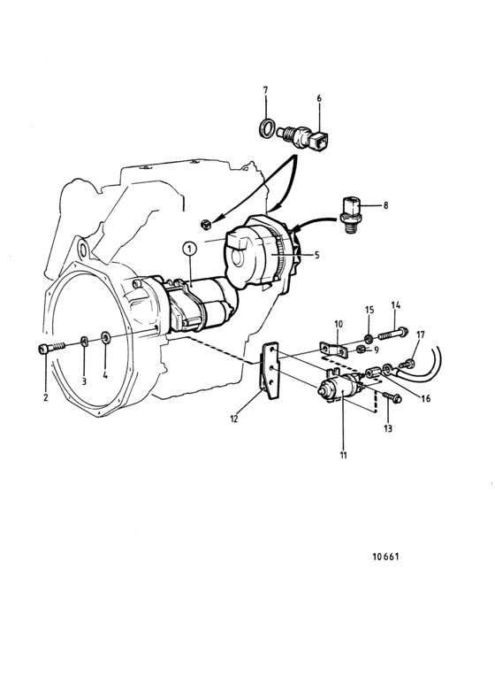 Схема узла Electrical System 2-Pole Electrical System: 868228 Для Volvo Penta 2003Ag