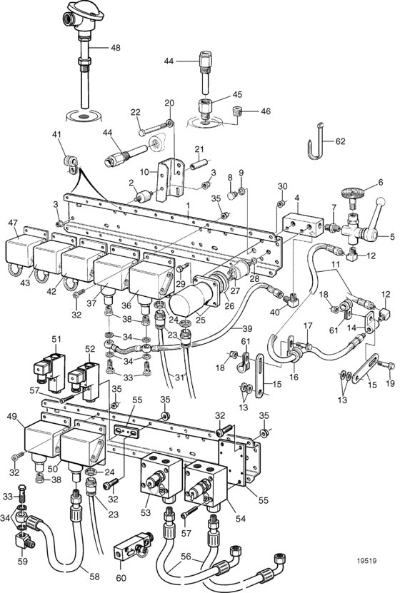 Схема узла Supervising Equipment. Classifiable Для Volvo Penta Tamd74A-A