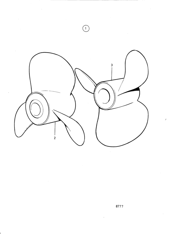 Схема узла Propeller, Duoprop Для Volvo Penta Aq271B
