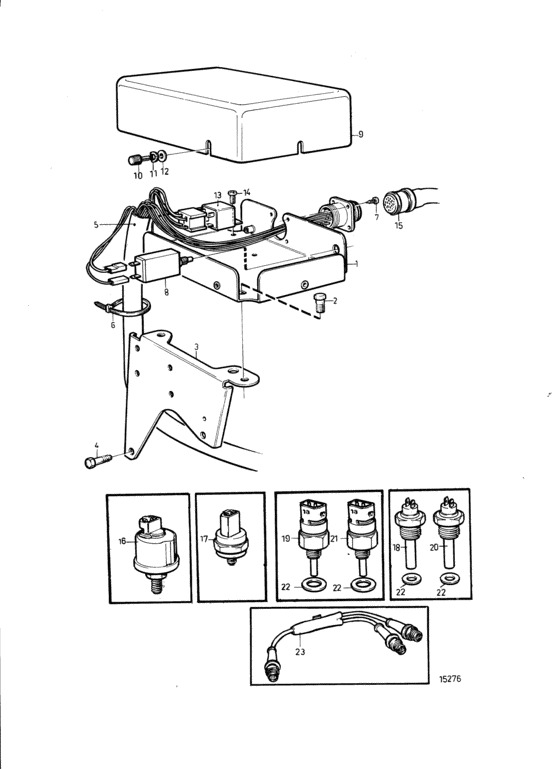 Схема узла Electrical System Для Volvo Penta Ad31Xd