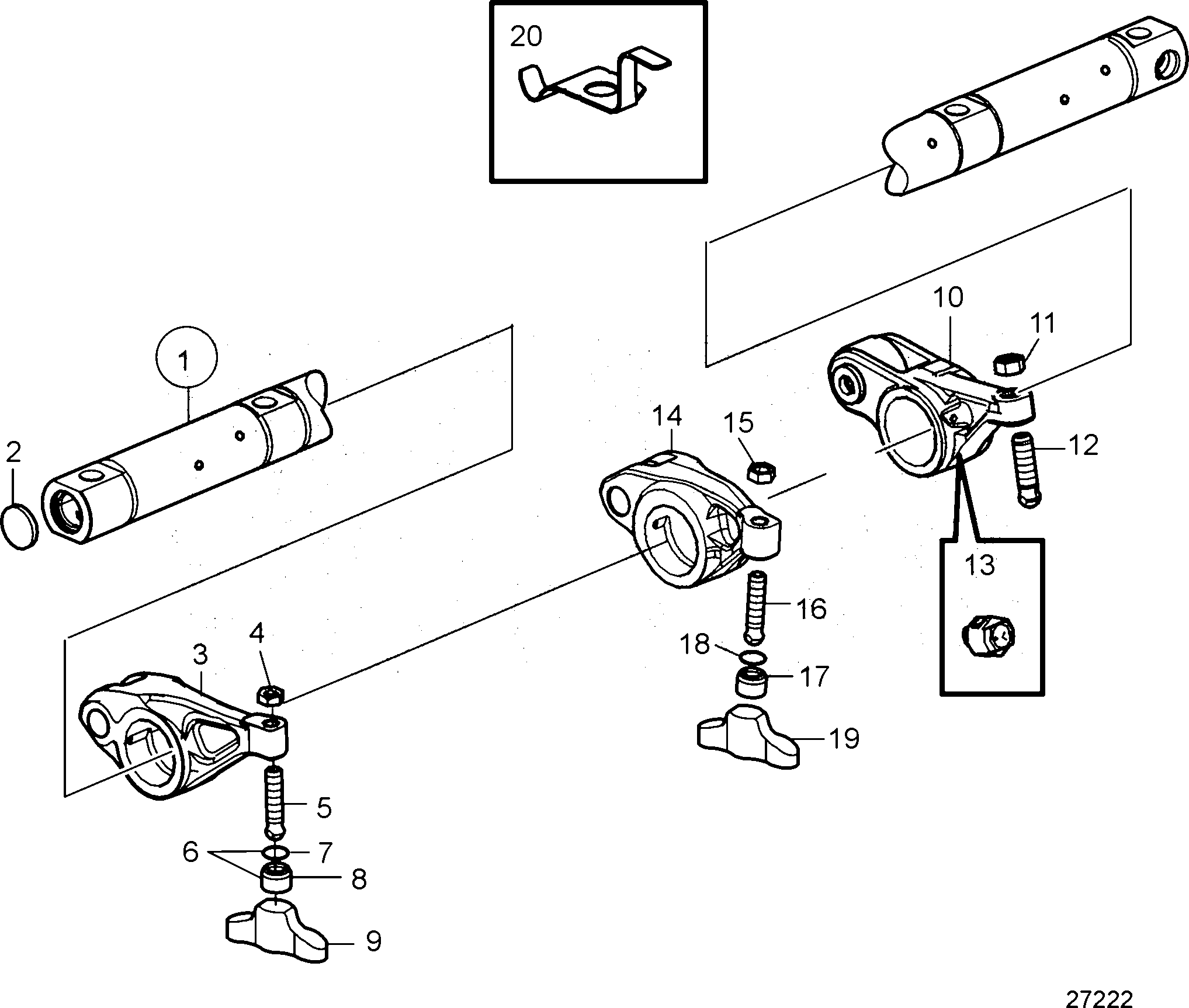 Схема узла Valve Mechanism. Standard