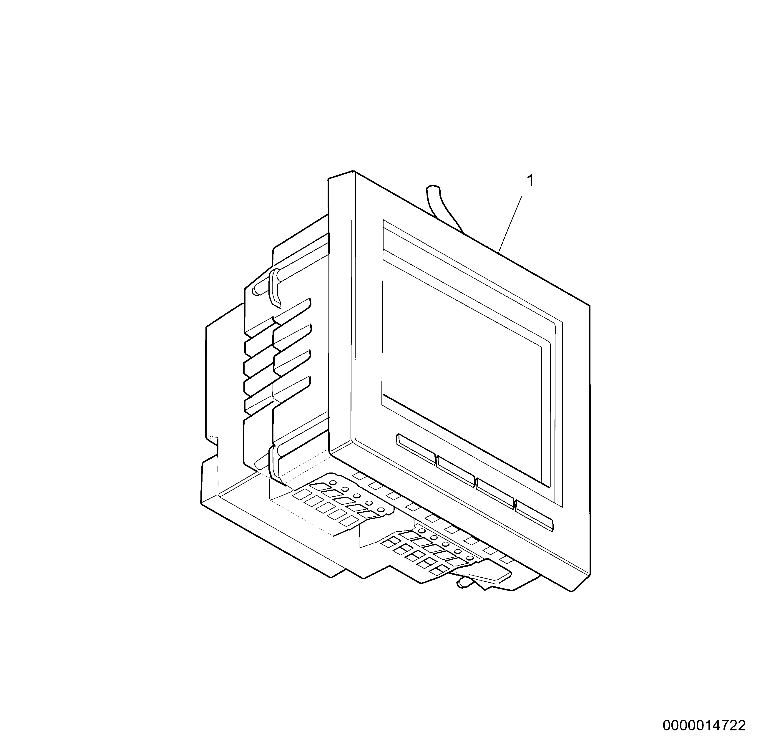 Схема узла Irs Display, Evc 2.0