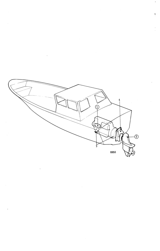 Схема узла Commercial Use Connecting Components, Std Для Volvo Penta Aqad40B