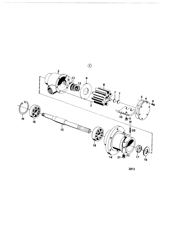 Схема узла Осушающий Насос Для Volvo Penta Tamd70C