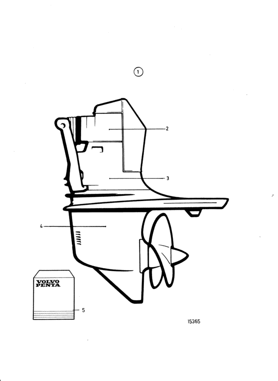 Схема узла Singleprop Drive Для Volvo Penta Tamd31D