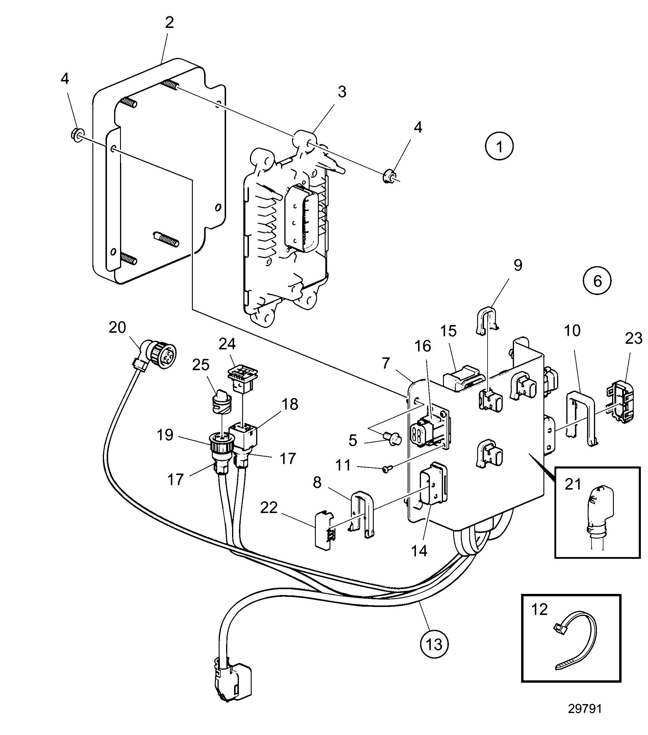 Схема узла Scr. Control System