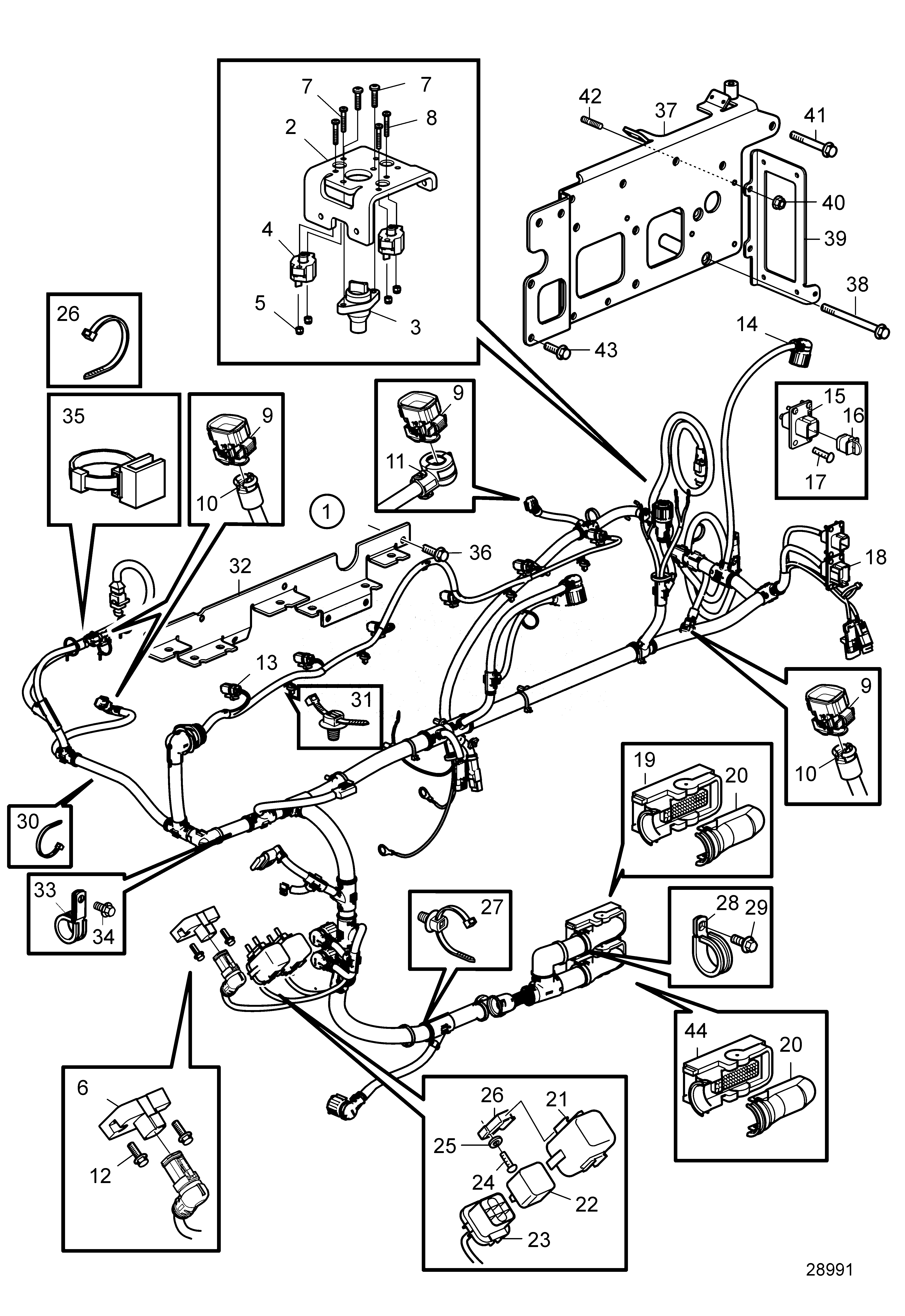 Схема узла Электрические Системы