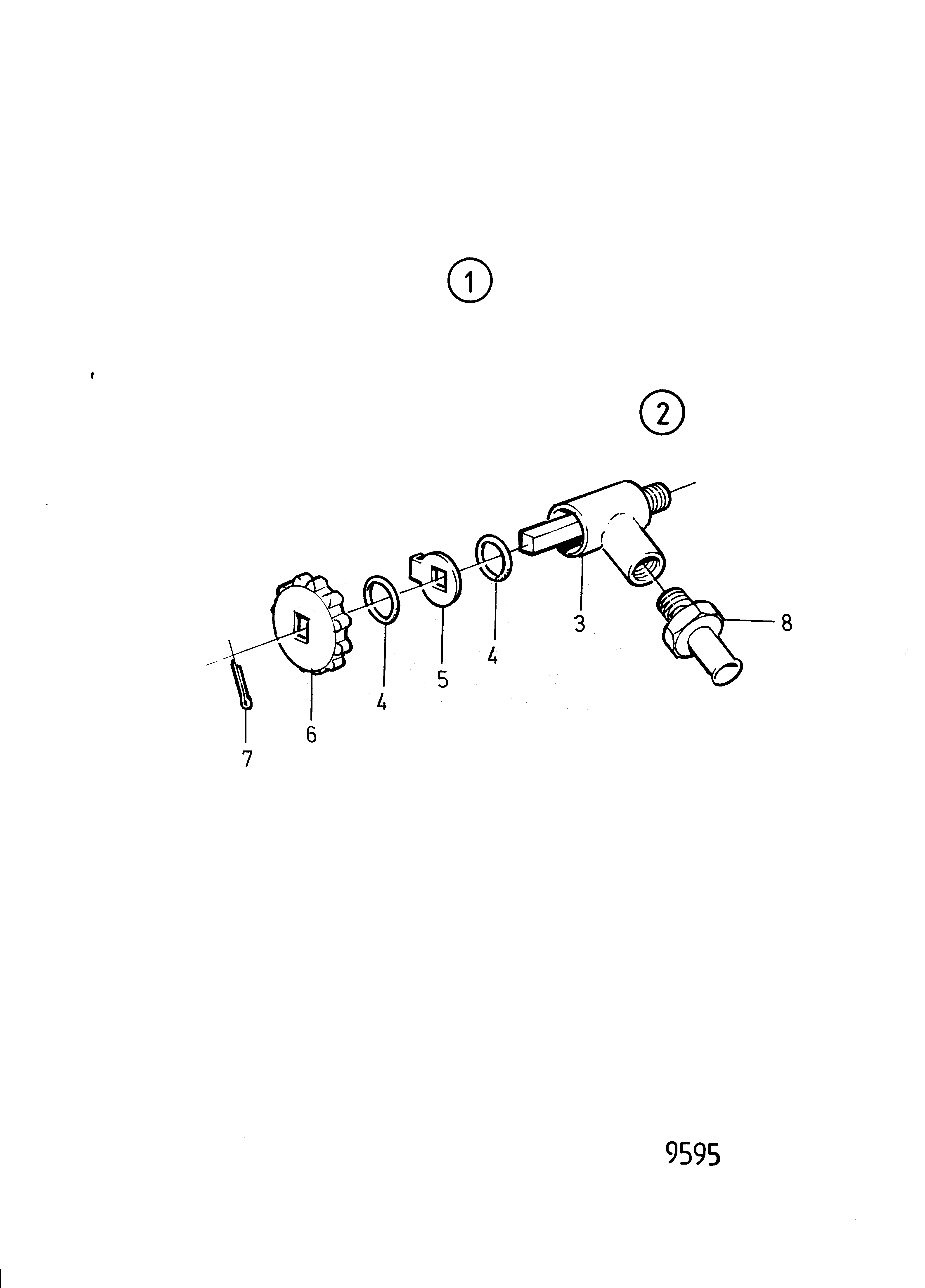 Схема узла Выход Горячей Воды