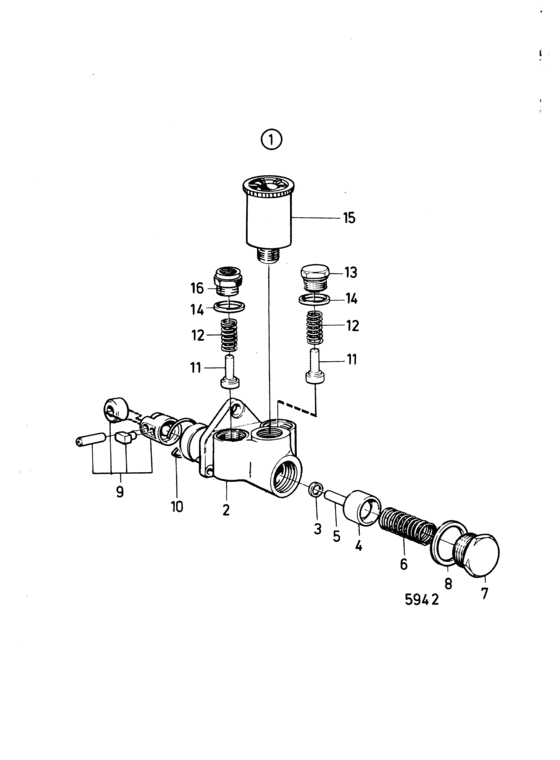 Схема узла Fuel Feed Pump Для Volvo Penta Tamd60A