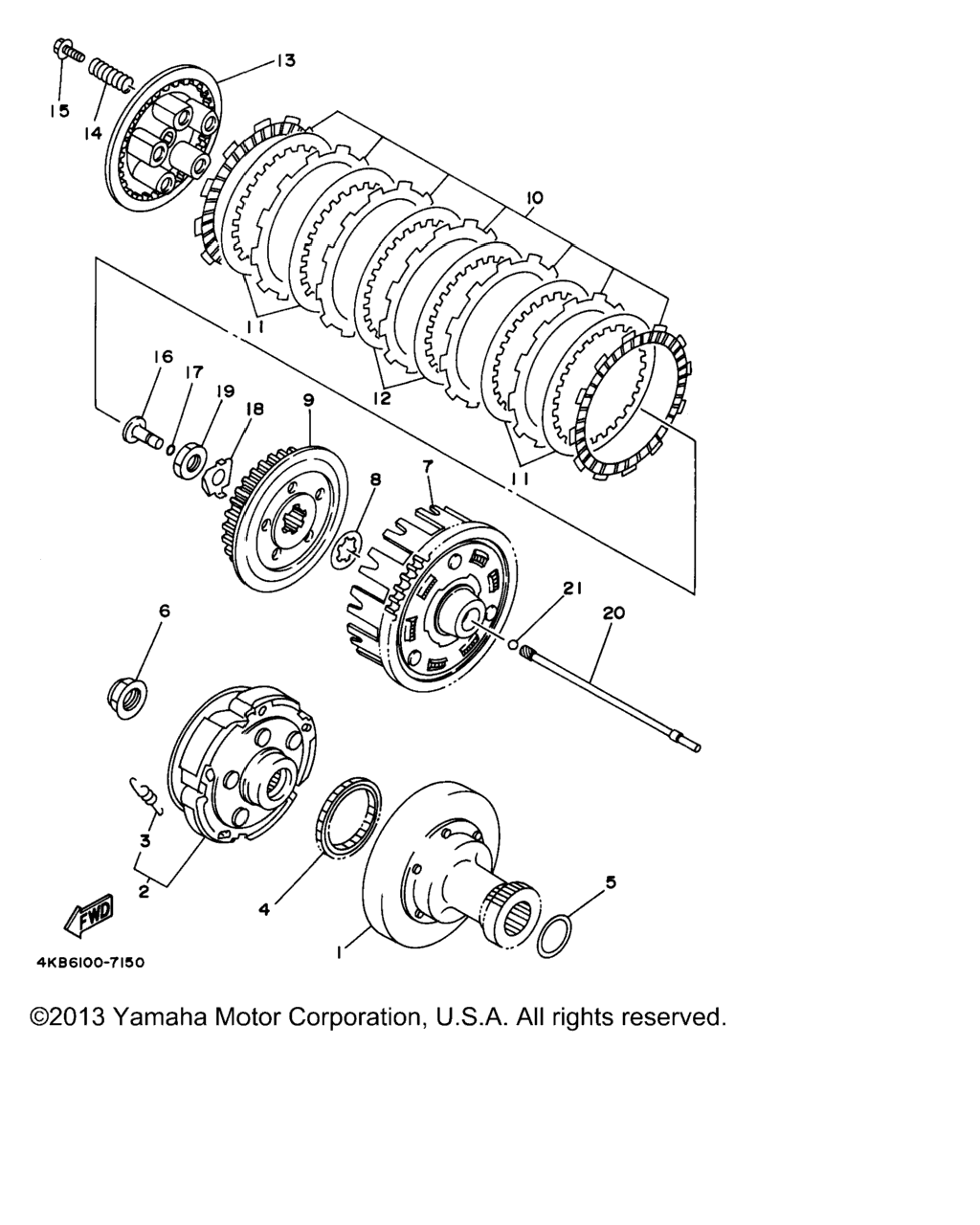 Схема узла Сцепление