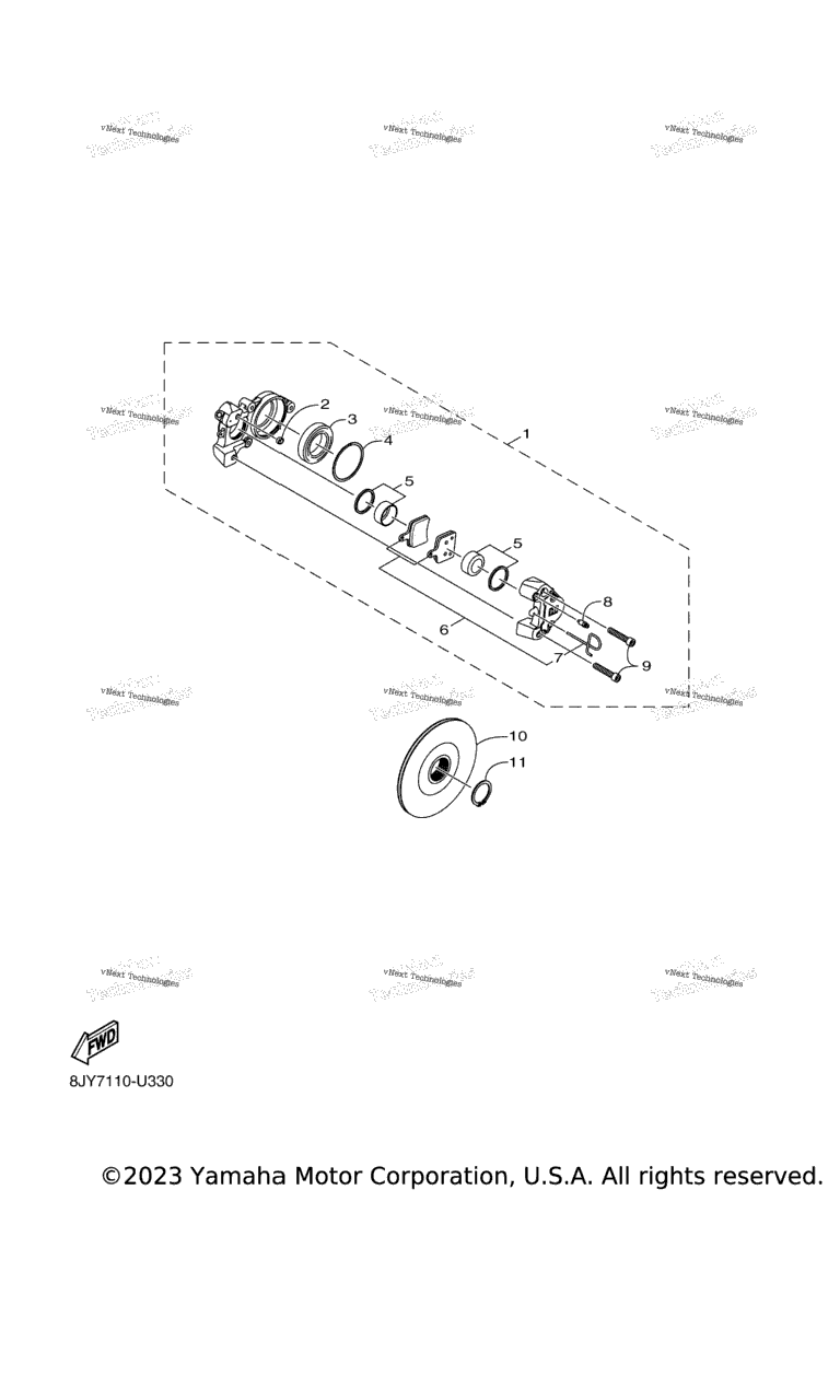 Схема узла Тормоза 2