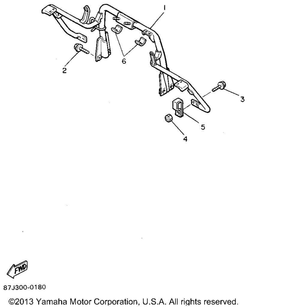 Схема узла Рулевые Ворота