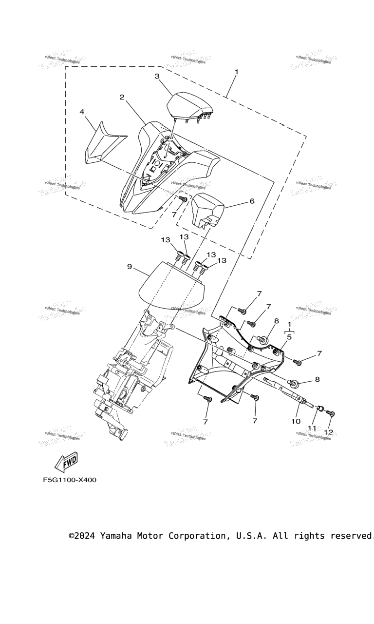 Схема узла Рулевое Управление 3