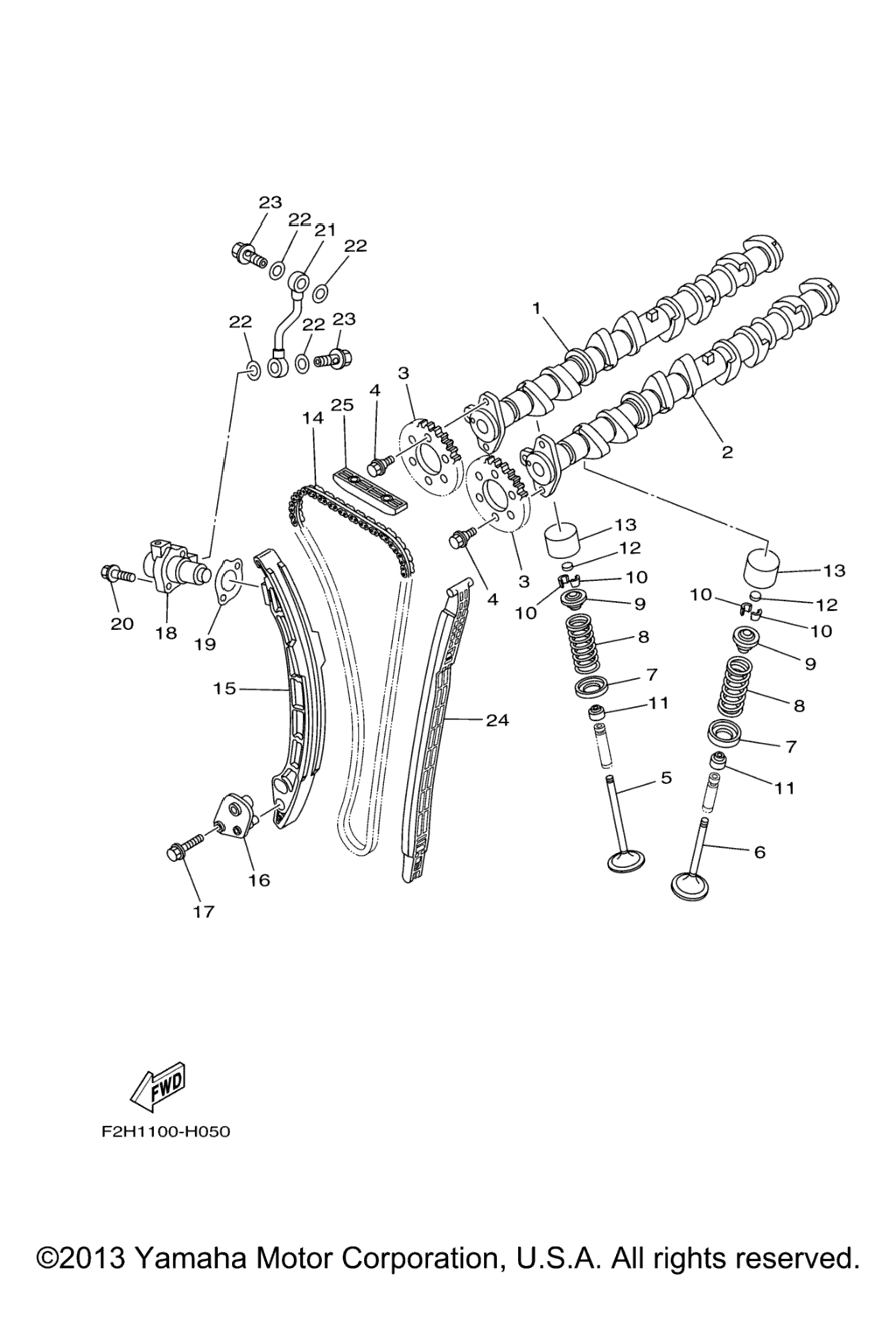 Схема узла Клапаны