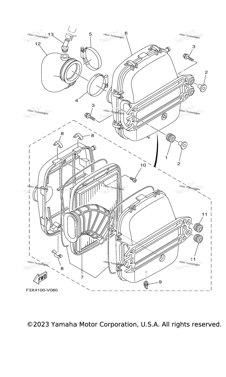 Схема узла Впуск 3
