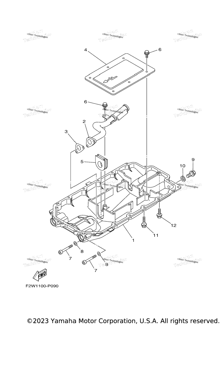 Схема узла Сливная Глава