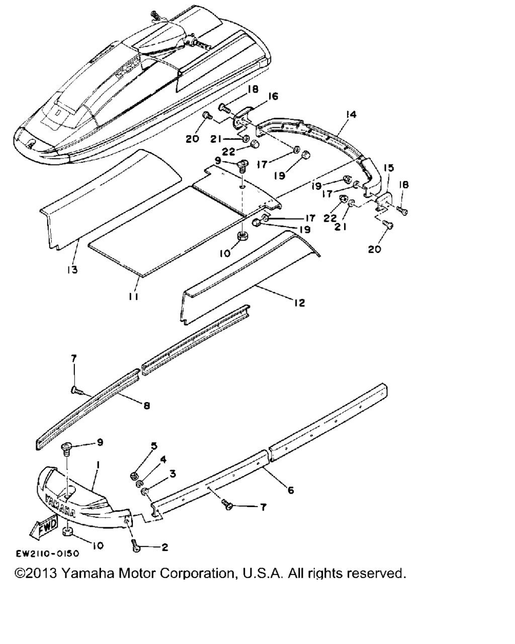 Схема узла Борт - Коврик
