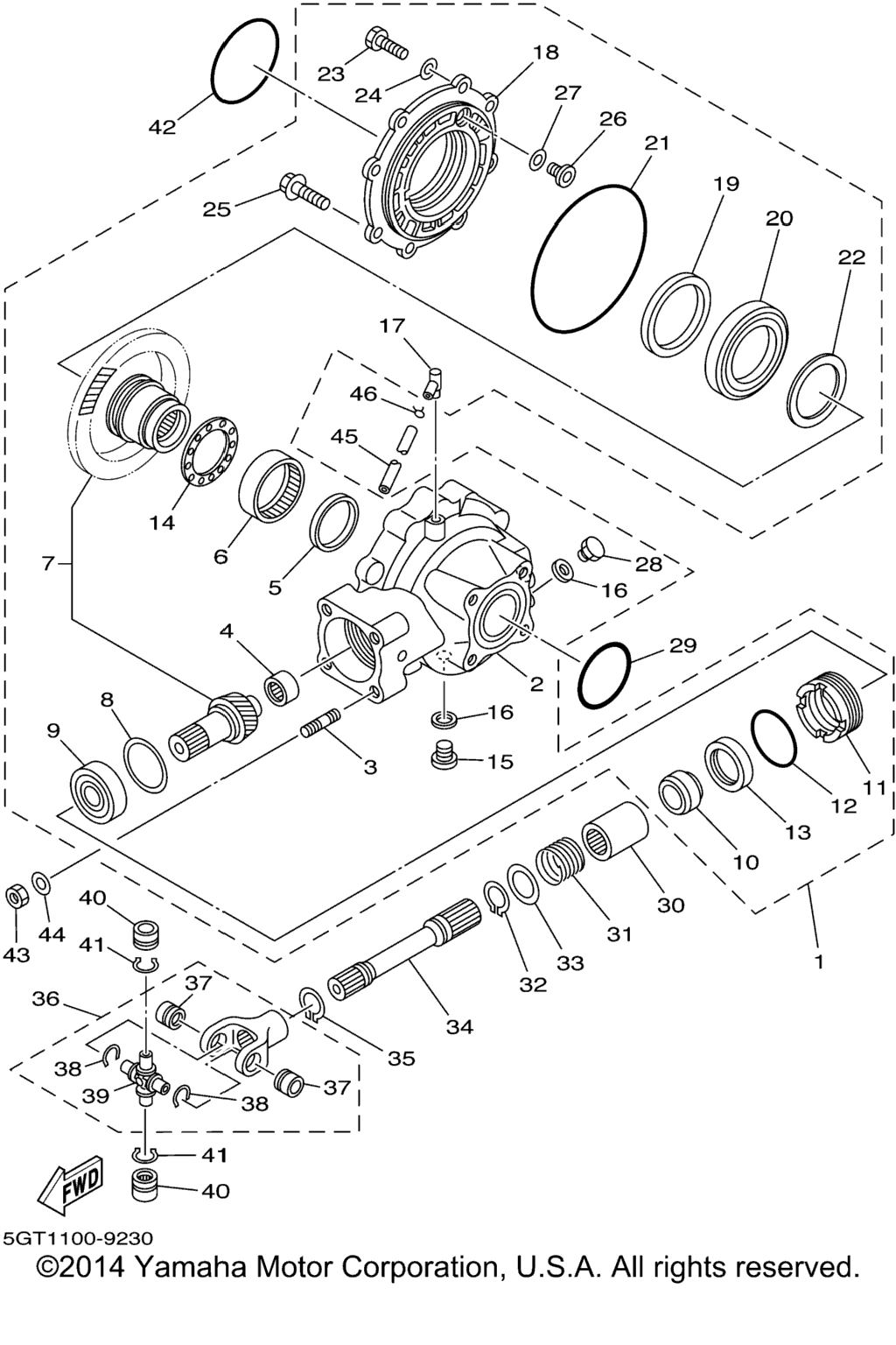 Схема узла Вал Привода
