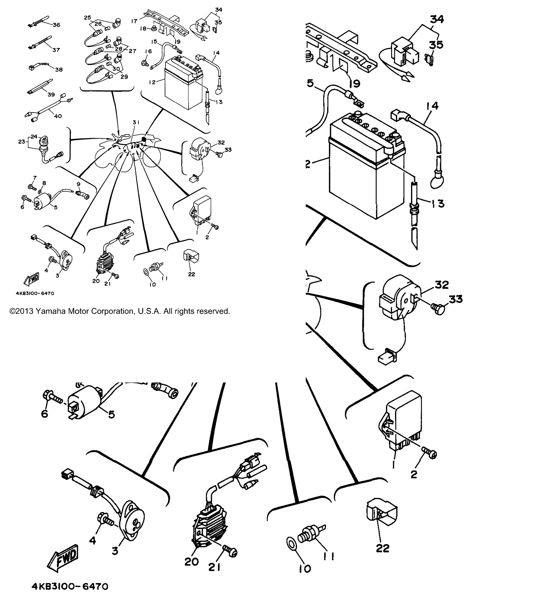 Схема узла Электрика 1