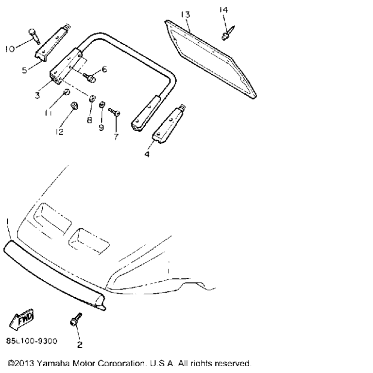 Схема узла Бамперы