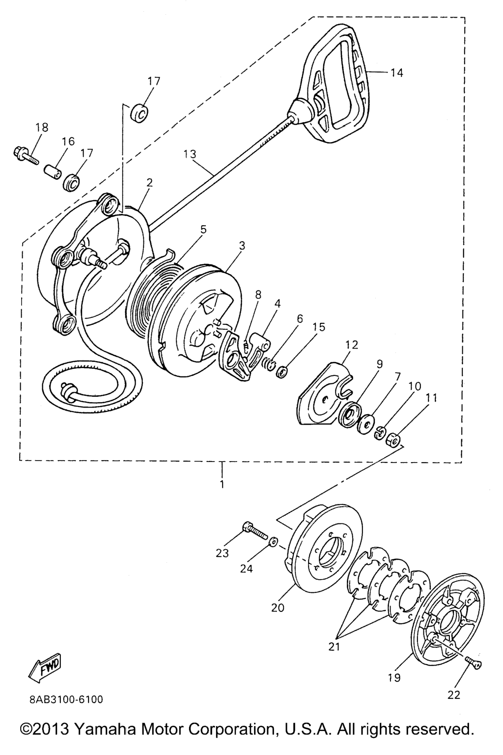Схема узла Стартеры