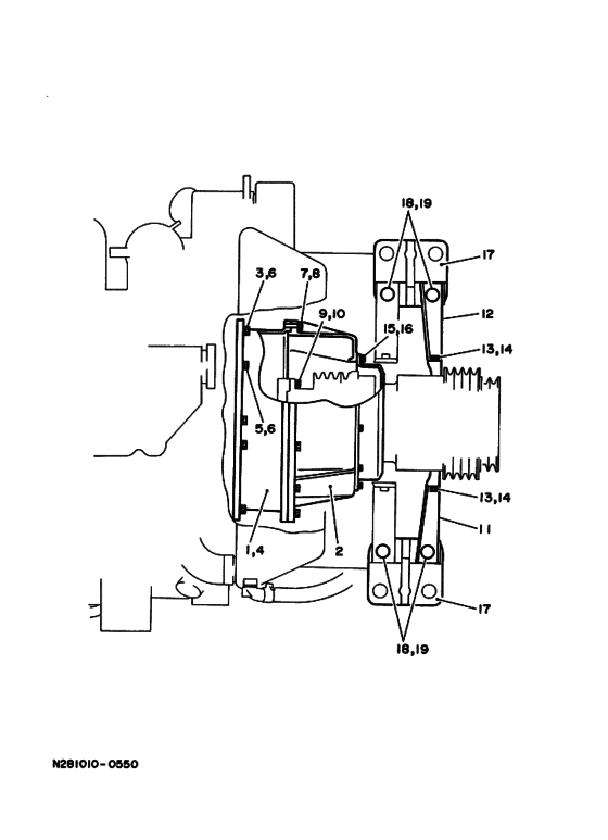 Схема узла P.t.o. ﾕｱﾂｸﾗﾂﾁ 1 (Hp30) Для Yamaha Md1250K