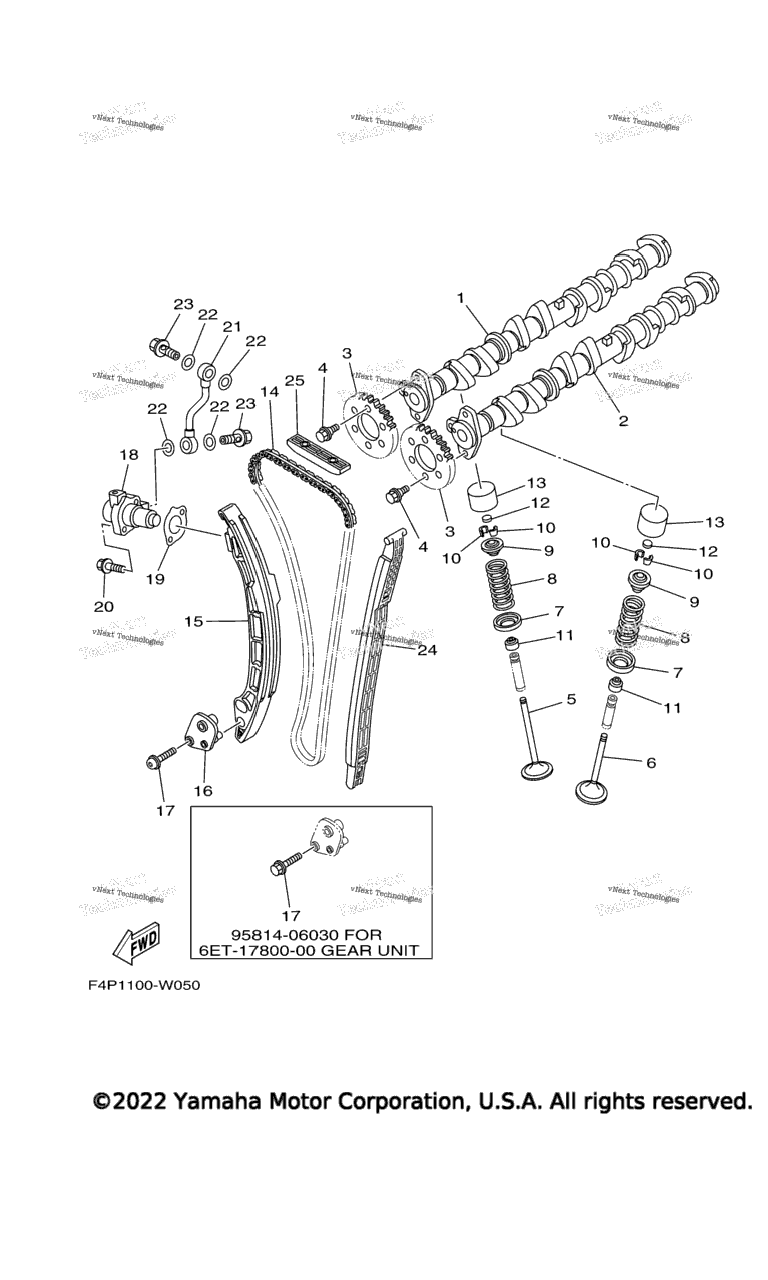Схема узла Клапаны