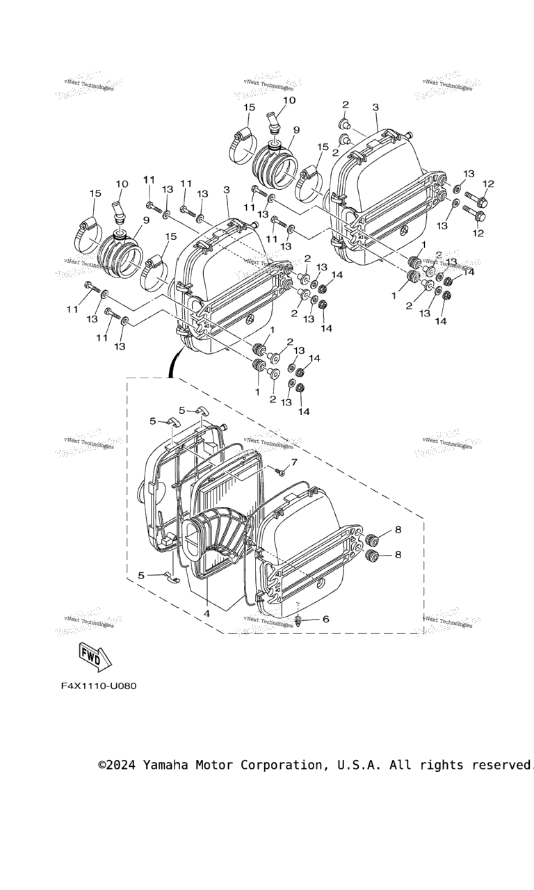 Схема узла Впуск 3