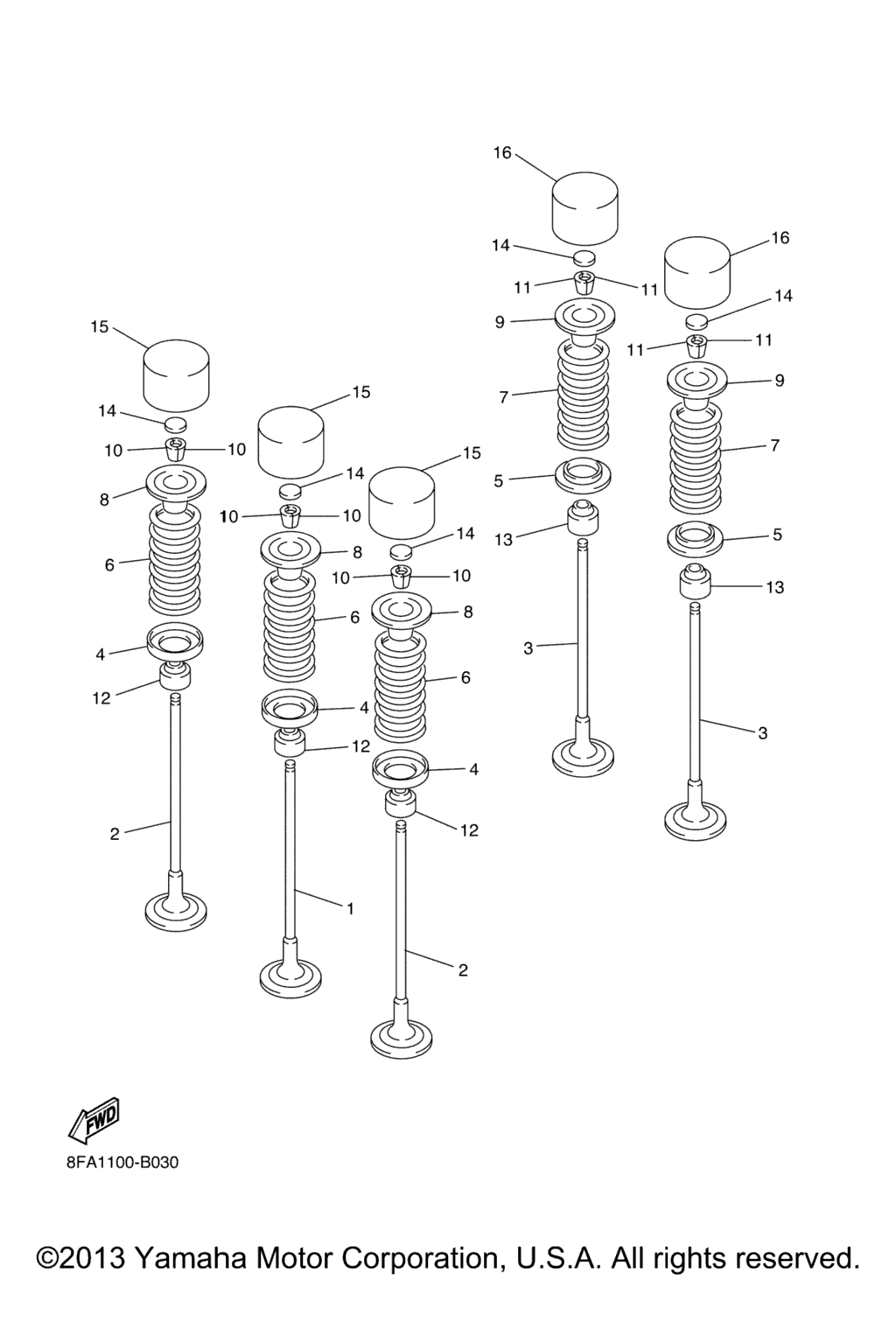 Схема узла Клапаны