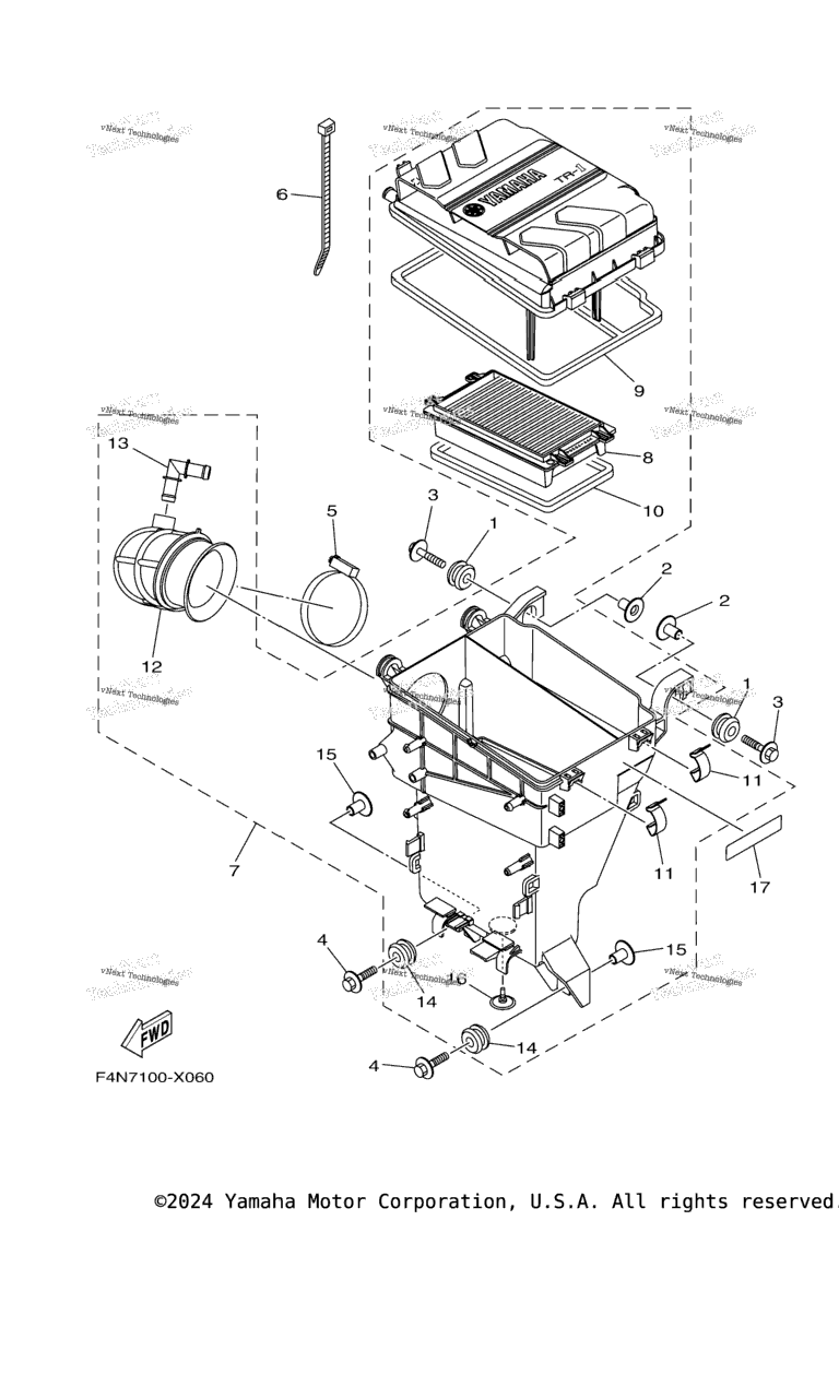 Схема узла Впуск 2