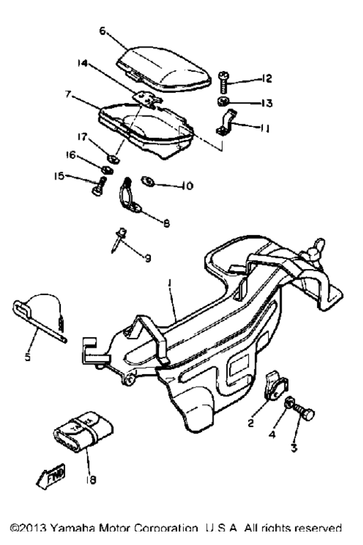 Схема узла Защита - Багажник