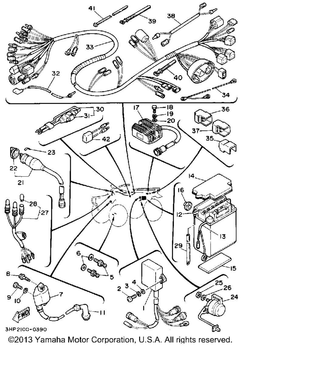 Схема узла Электрика 1