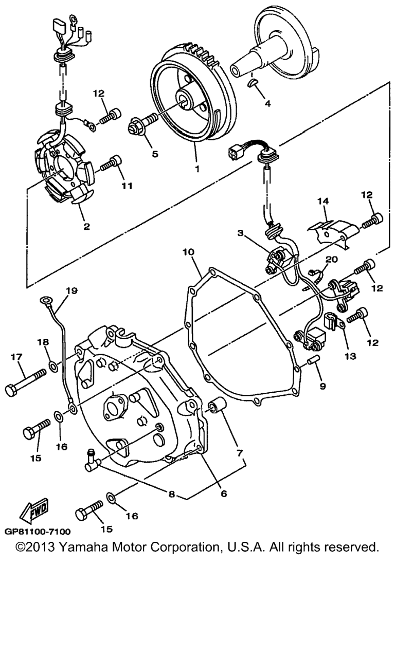 Схема узла Генераторы