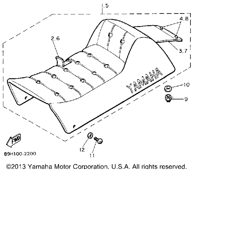 Схема узла Сиденья