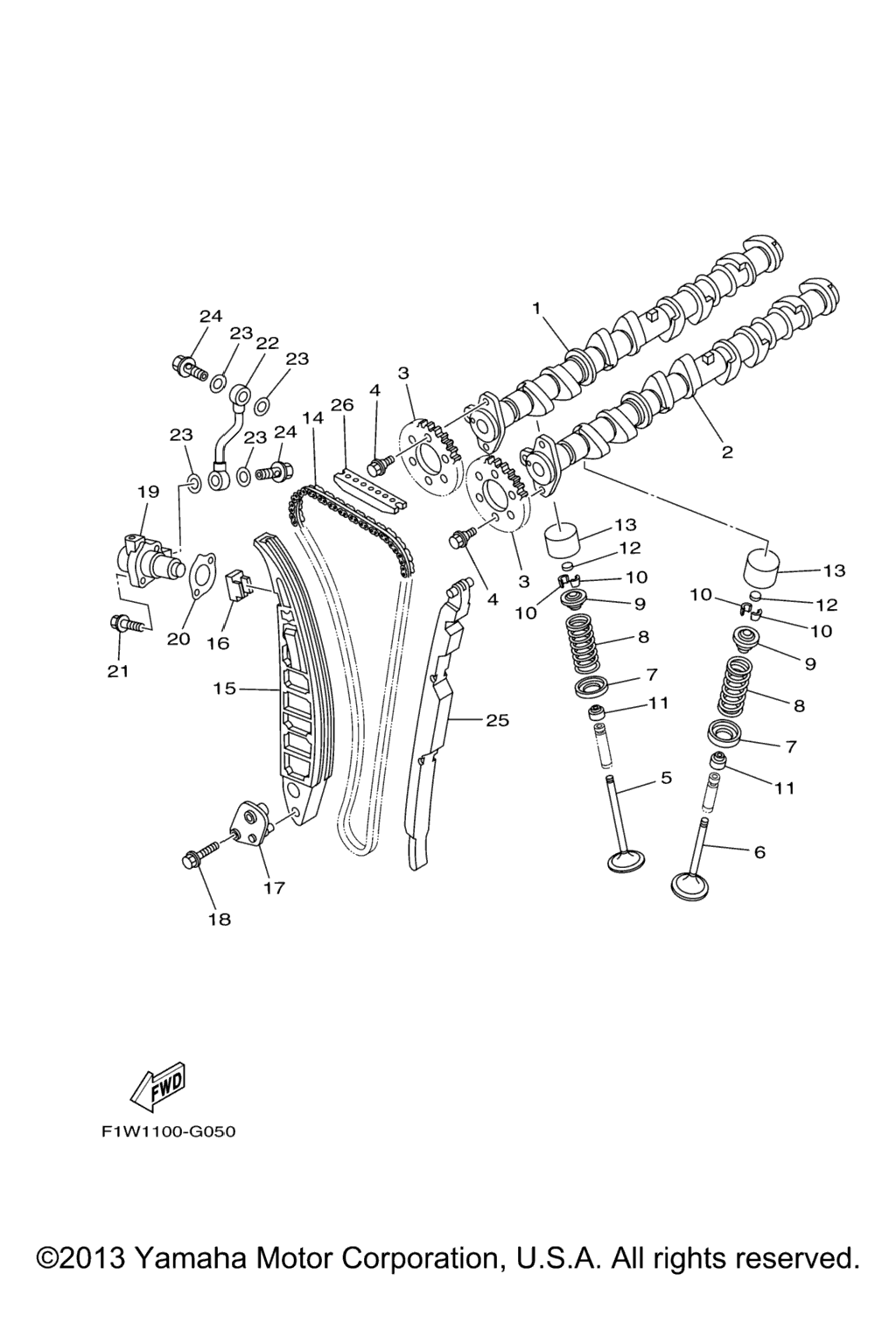 Схема узла Клапаны