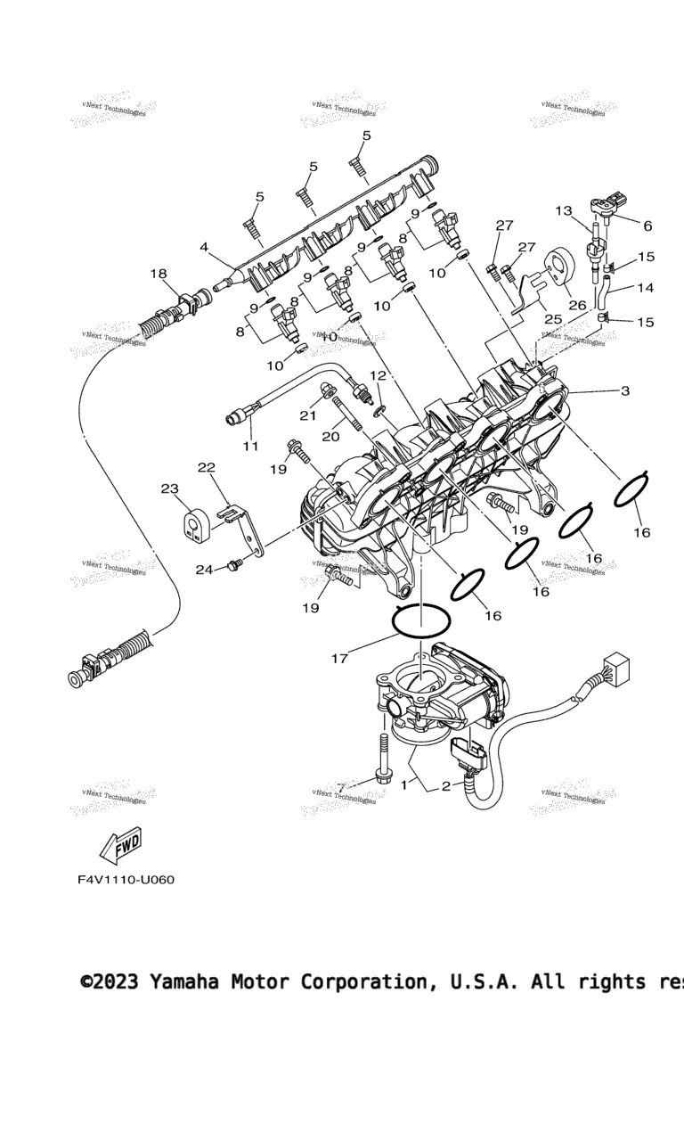 Схема узла Впуск 1