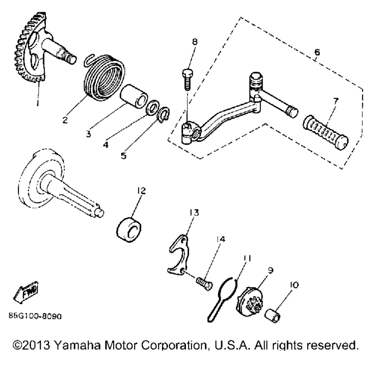Схема узла Стартеры