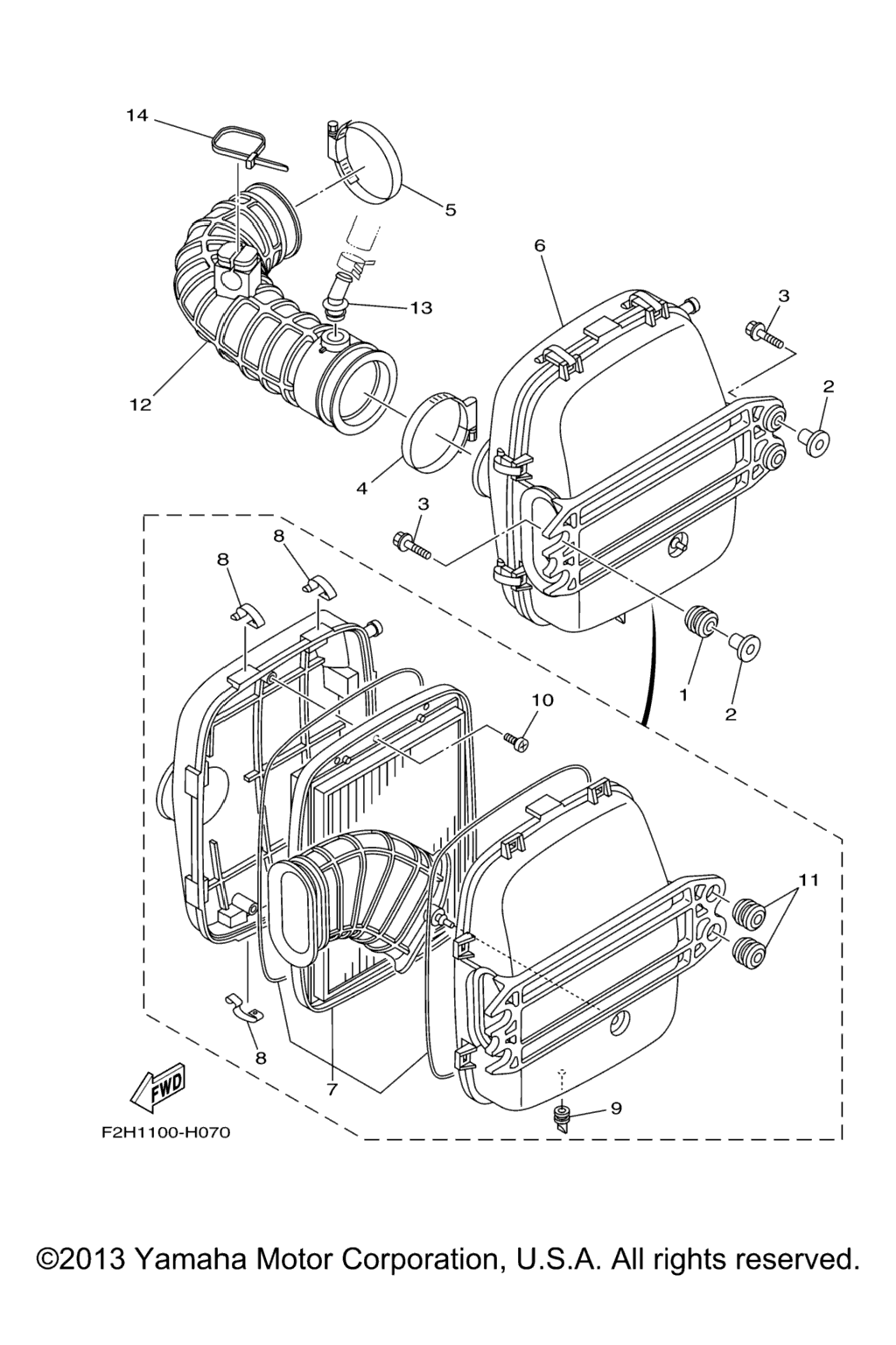 Схема узла Впуск 2