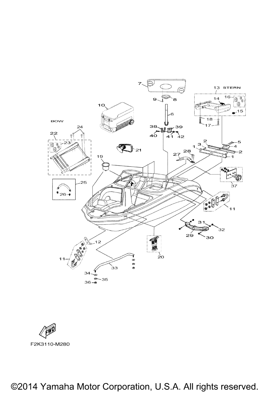 Схема узла Элементы Палубы Корпуса