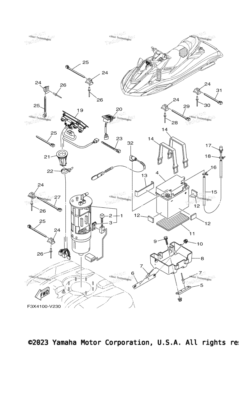Схема узла Электрика 3