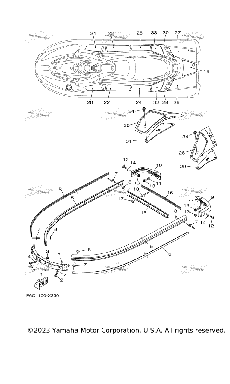 Схема узла Бортовая Часть И Коврики