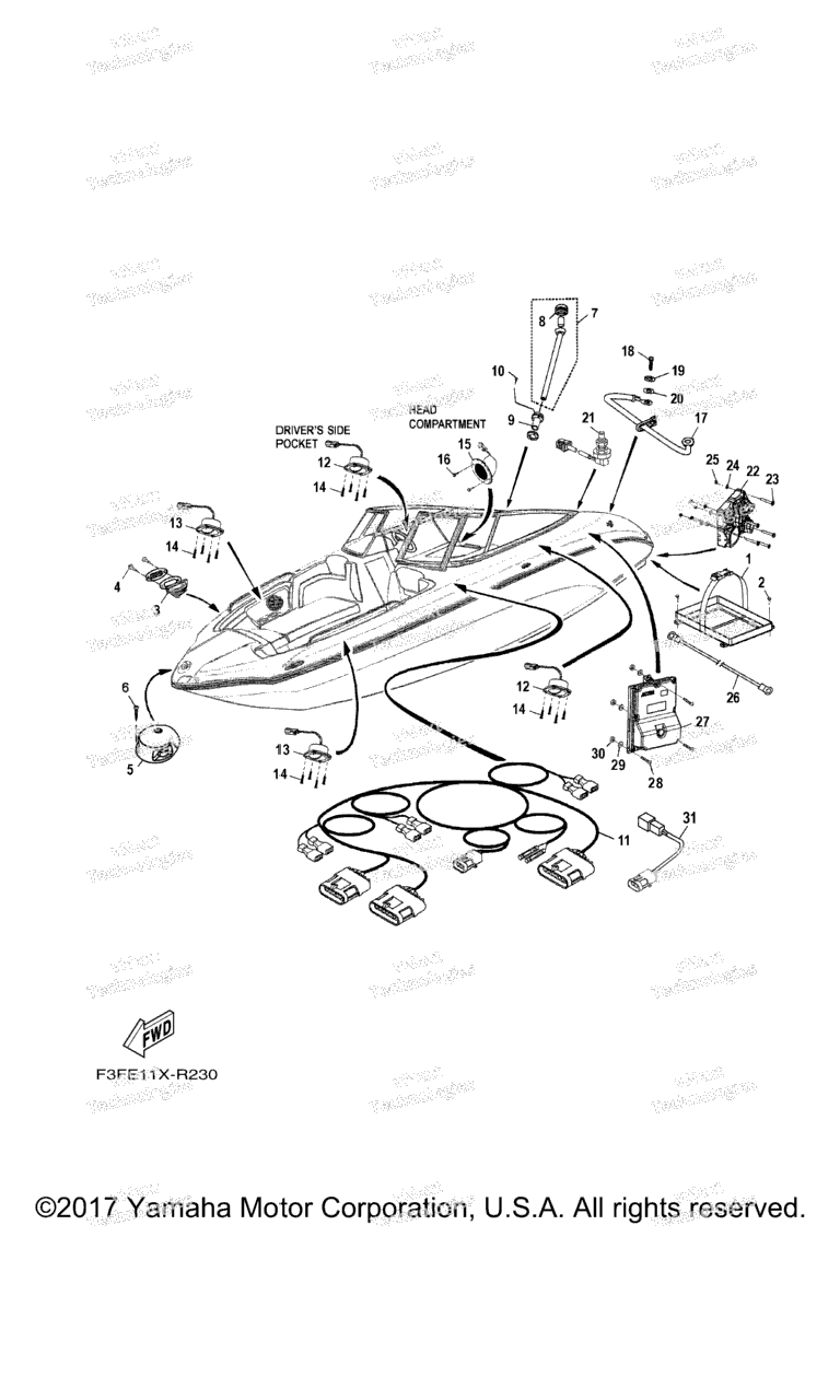 Схема узла Электрика 3