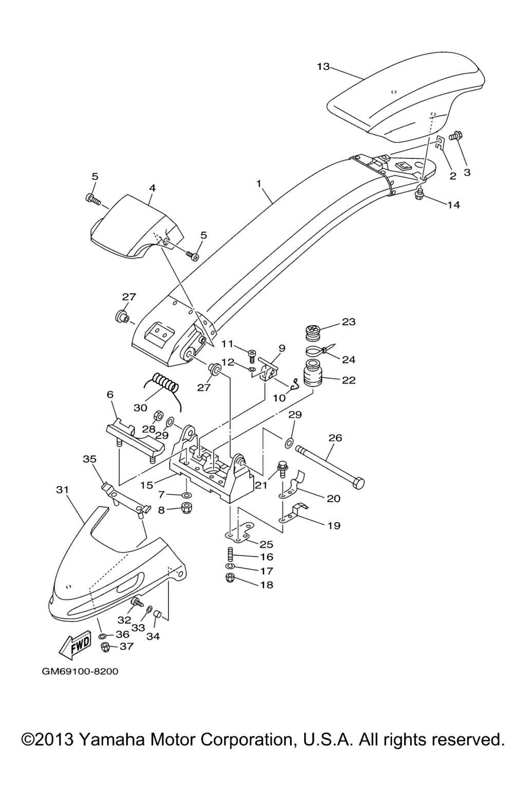 Схема узла Рулевое Управление 2