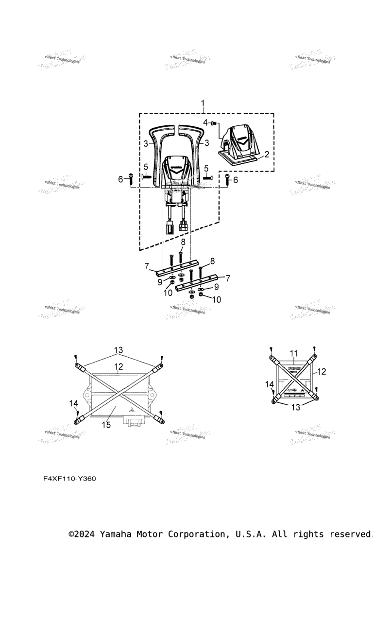 Схема узла Управляющий Трос