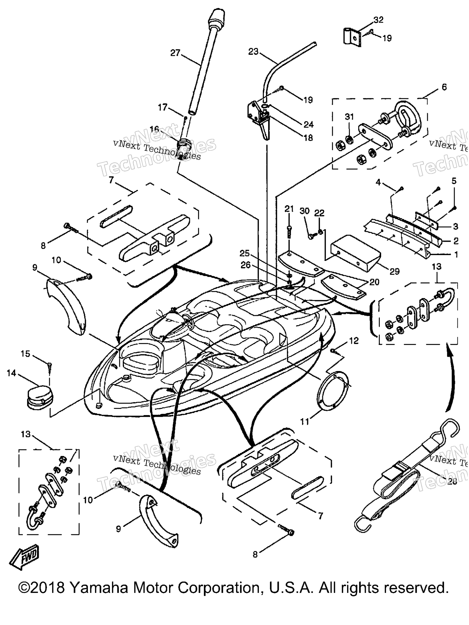 Схема узла Элементы Палубы Корпуса