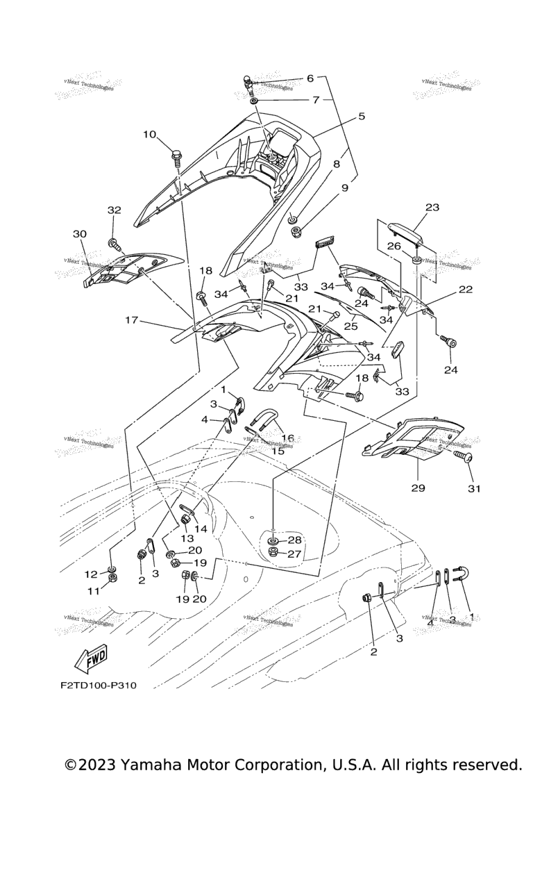 Схема узла Кресла И Нижние Отсеки 2