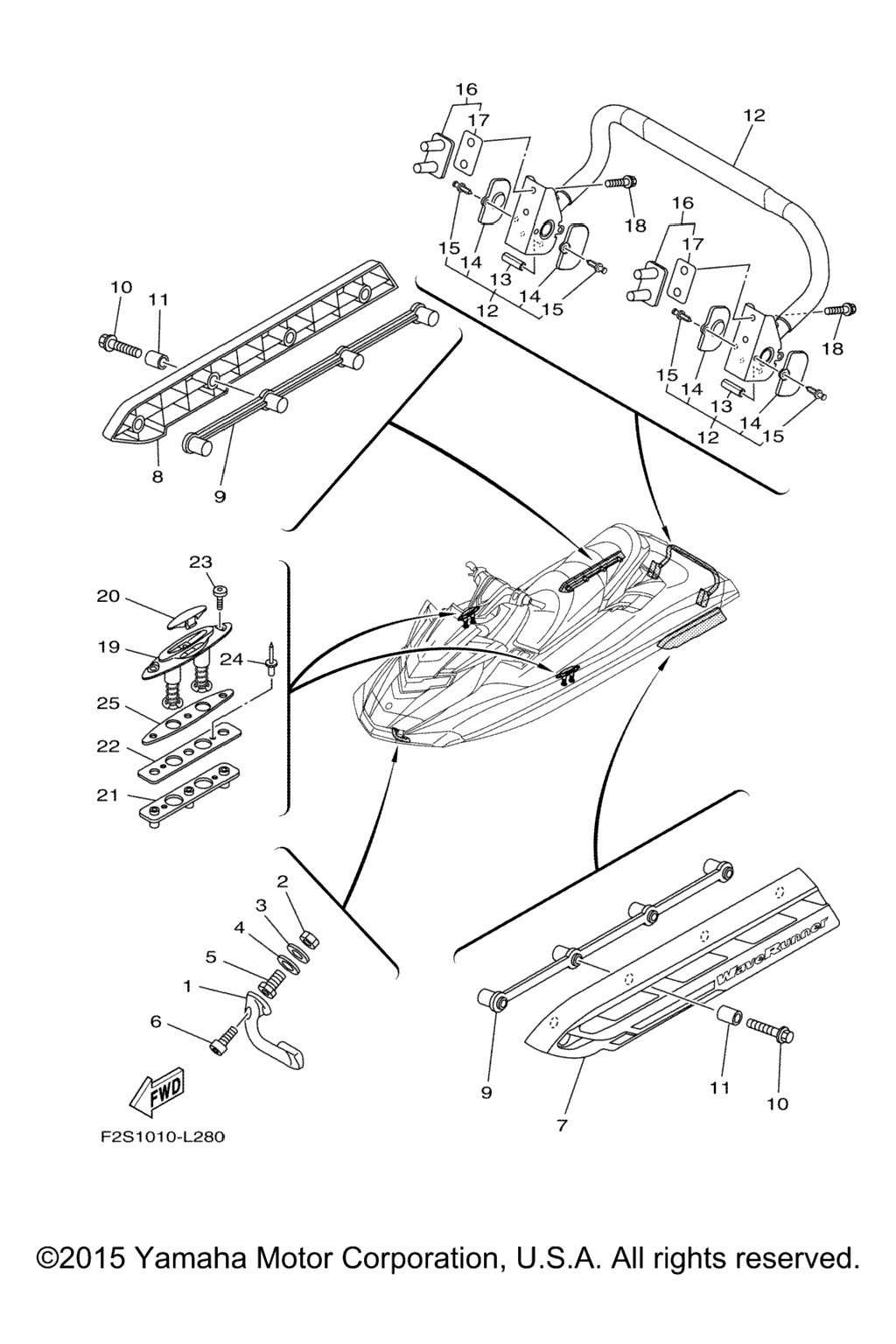Схема узла Корпуса И Палубы 2